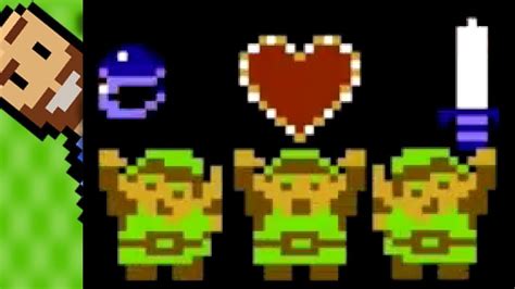 EARLY GAME SECRETS - 3 Extra Hearts, Sword Upgrade, MORE | Legend of Zelda (Part 1) | NES ...