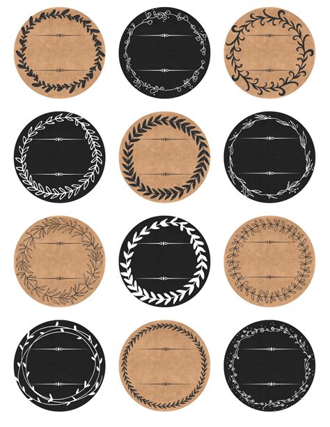 Printable Mason Jar Labels - Etsy