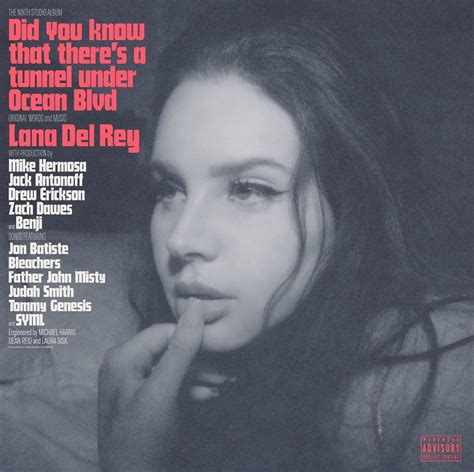 Del Rey, Lana Did You Know That There's A Tunnel Under Ocean Blvd Polydor vinyl record