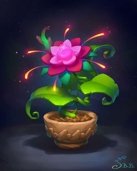 ArtStation - Magic flower