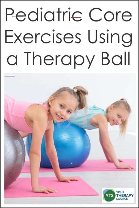 Pin by Magdalene Kamps on Cerebral Palsy/Hypotonia | Therapy ball, Core strengthening exercises ...