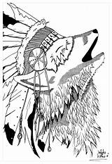 Native American Coloring Pages Sketch Page sketch template