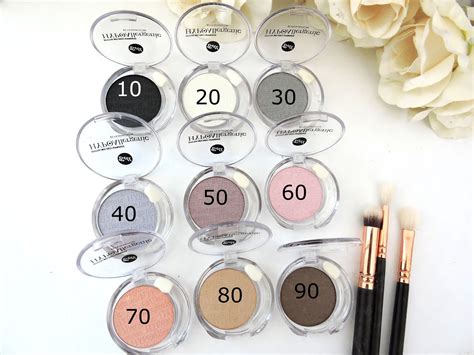 Bell Cosmetics HypoAllergenic Eyeshadow Full Collection & Swatches | O ...