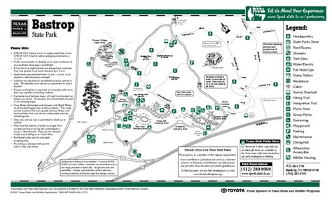 Bastrop Texas State Park Map - Bastrop Texas • mappery