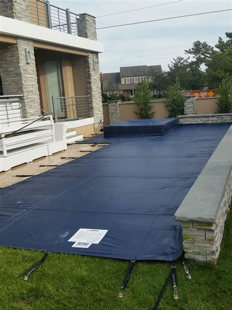 Winter Swimming Pool Safety Covers | Anchor Industries