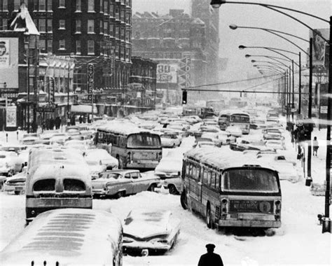 50 years ago today. Blizzard of 67' in Chicago, biggest snow fall to ...