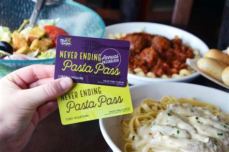 Olive Garden's Pasta Pass Is Back With Unlimited Pasta For a Year