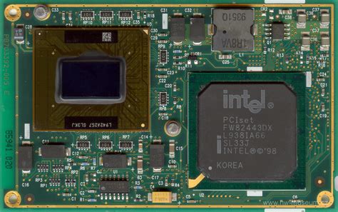 Intel Pentium II Mobile module 400 MHz - Hardware museum