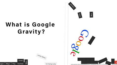 Google Gravity - What Is It And How To Do Google Gravity Tricks?