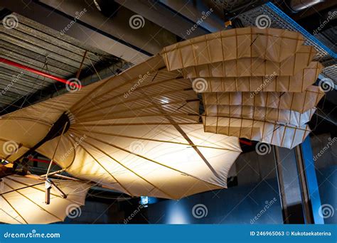 Antique Aircraft At The Museum Of The History Of Aircraft Editorial ...