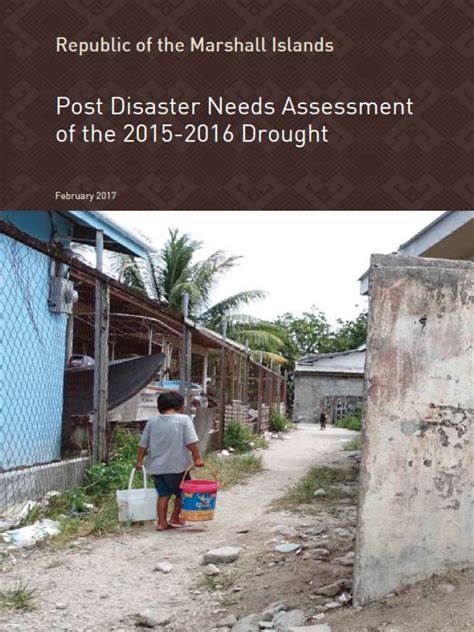 Republic of the Marshall Islands, Post Disaster Needs Assessment of the ...