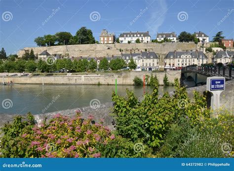 France, the Picturesque City of Pontoise in Val D Oise Stock Photo - Image of outside, house ...