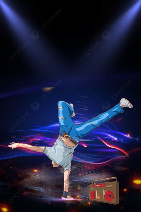 Cool Street Dance Competition Enrollment Background Wallpaper Image For Free Download - Pngtree