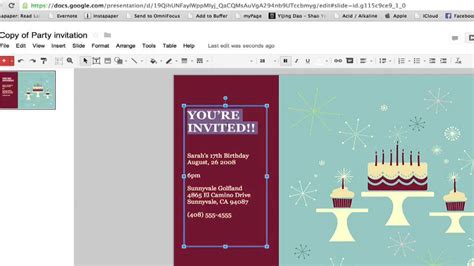 Birthday Card Template Google Docs - Cards Design Templates