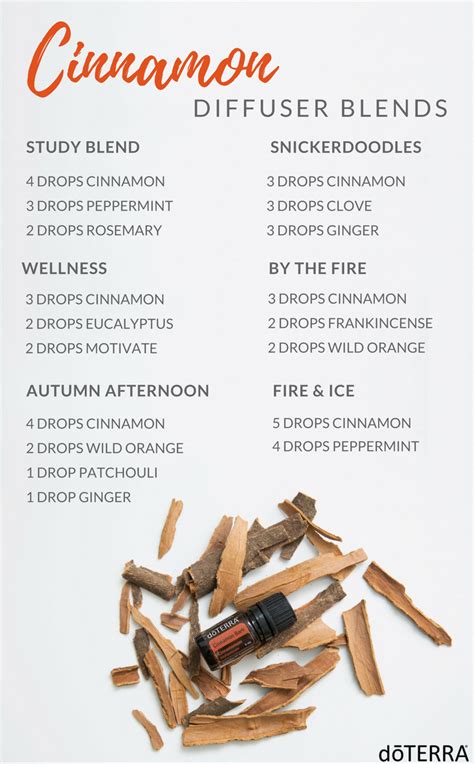 Cinnamon Bark Diffuser Blends | Essential oil diffuser recipes, Essential oil blends recipes ...