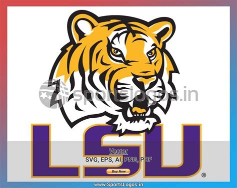 LSU Tigers - College Sports Vector SVG Logo in 5 formats - SPLN002484 ...