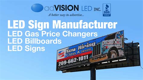 6mm adv Series - LED Video Sign - adVISION LED Signs Manufacturers | LED Gas Price Signs | LED ...