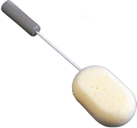 Homecraft Long Handled Sponge, Bendable Shower Sponge with Flexible ...