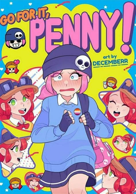 Pin di |𝙲𝙾𝙾𝙻 𝙿𝙴𝙽𝙽𝚈 ☠| su +Penny fan art... | Cartoni animati, Disegni kawaii, Anime divertente