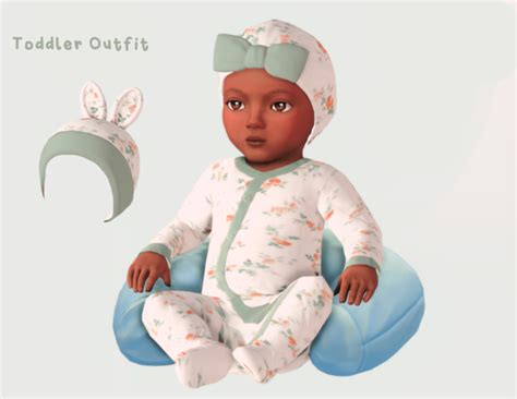 21+ Most Adorable Sims 4 Infant Clothing CC (Onesies, Bows, Pacifiers ...