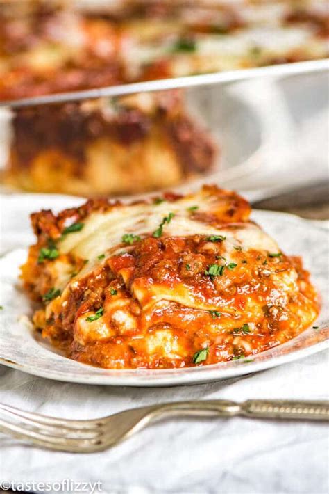 Homemade Lasagna Recipe {with 5 Cheeses and From Scratch Sauce}