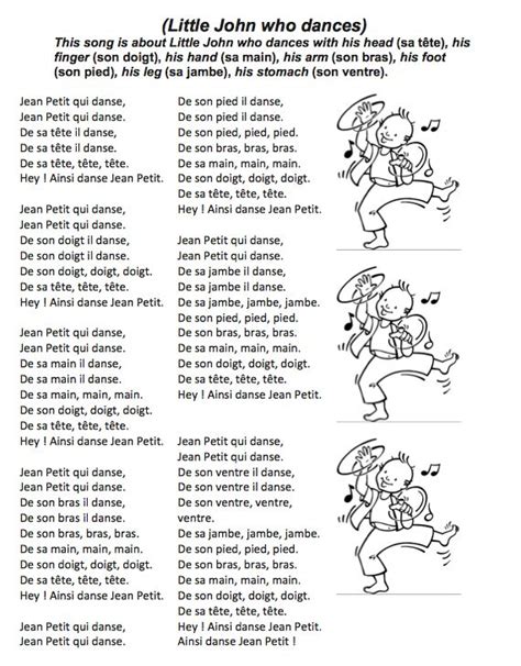 Jean Petit qui danse | Jean petit qui danse, Comptines et Jeans petite