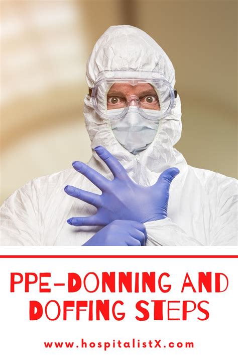 PPE-Donning and Doffing Steps | Ppe, Infection control nursing, Hand hygiene