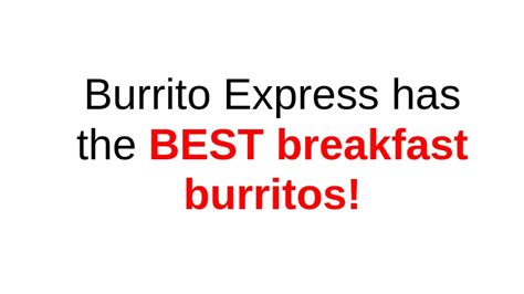 Burrito Express