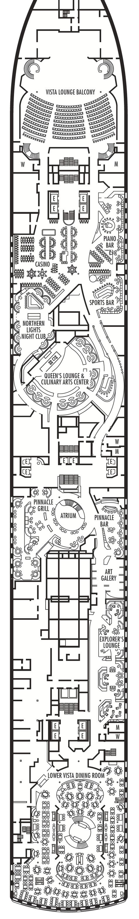 Zuiderdam Deck Plans