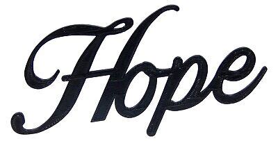 Hope Word Art Sign Home Kitchen Decor Wall Hanging Cursive Script Typography 762952095540 | eBay