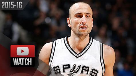 Manu Ginobili Full Highlights vs Pelicans (2016.03.30) - 20 Pts - YouTube