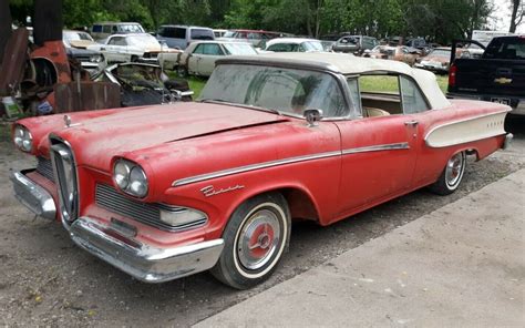 60K Miles? Rare 1958 Edsel Pacer Convertible | Barn Finds