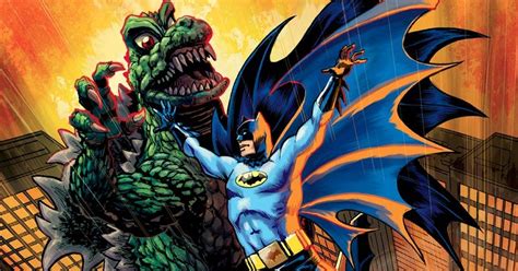 Disaster Year: 20XX: Godzilla vs Batman by Jeff Zornow