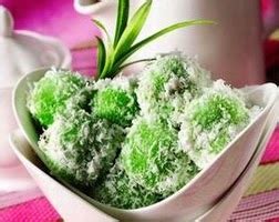 Indonesian Original Recipes: klepon cake ( kue klepon ) indonesian recipes