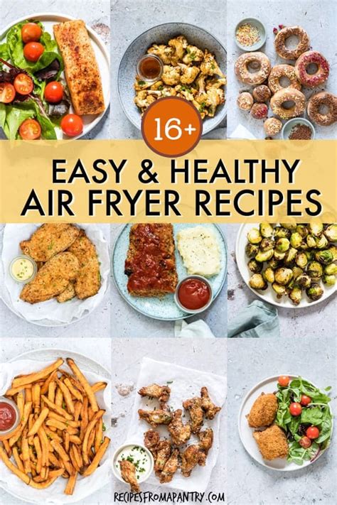 Easy Healthy Air Fryer Recipes (Weight Watchers, Under 425 Calories) - Recipes From A Pantry