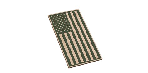 Distressed American Flag Vertical — Patriot Nation Designs