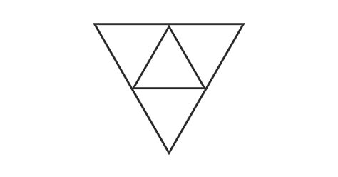 Triangular pyramid net - modbillo