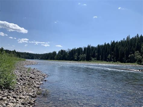 Rafting on the Flathead River near Hungry Horse, UT | RVTheUS