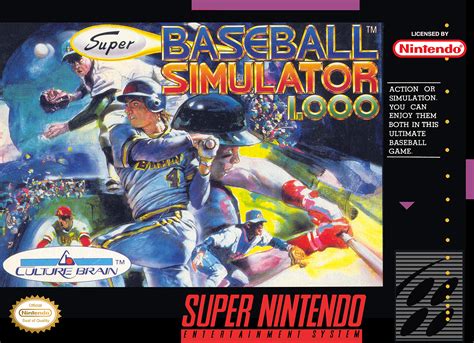 SNES A Day 26: Super Baseball Simulator 1.000 - SNES A Day