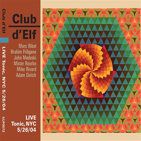 Tonic (CD Album) – Club d'Elf