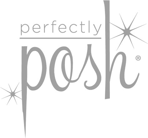 Download Grey Perfectly Posh - Perfectly Posh Logo | Transparent PNG ...