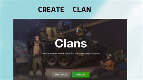 How to Create Clan in World of Tanks Blitz - YouTube