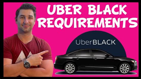 Uber Black Requirements for Uber Black Driver (Uber Black Car & Uber ...