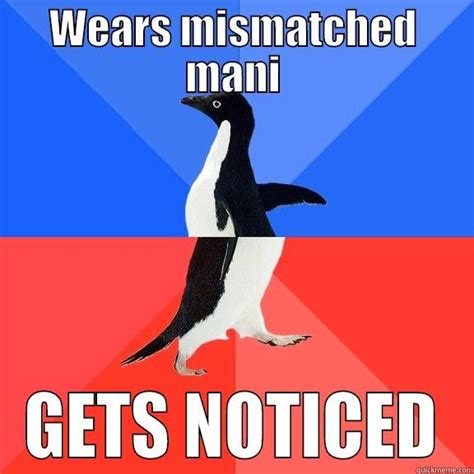 Mismatched penguin - quickmeme