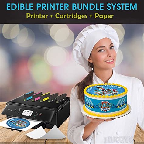 Buy Canon Edible Printer Bundle System Comes with Edible Cartridges and 24 Frosting sheets Pack ...