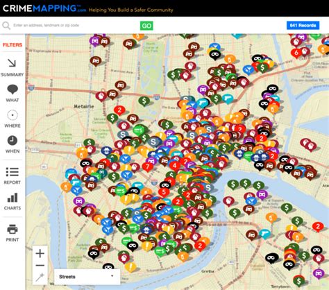 New Orleans Crime Map