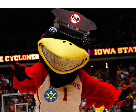 Iowa State Turns to Cy the Mascot to Enforce New Rules - Wide Right ...