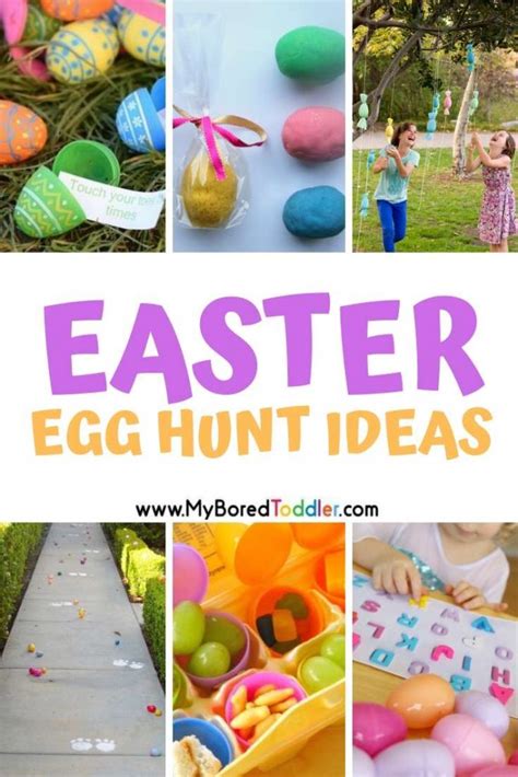 Easter Egg Hunt Ideas for Toddlers - My Bored Toddler