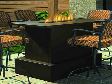 Fire Pit Tables Woodlanddirect Outdoor Fireplaces Patio Sets With Fire Pit Table Patio Sets With ...