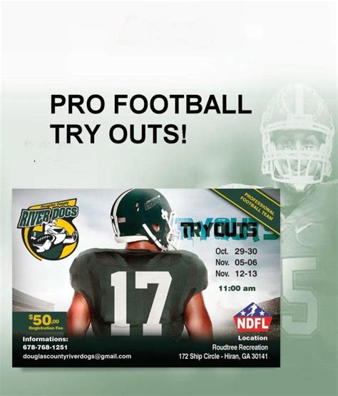 Semi-pro football tryouts in Hiram | Dallas, GA Patch